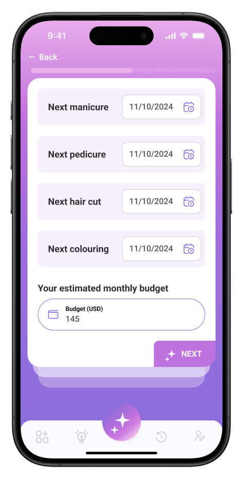 Mobile app: Automatic Treatment Planning