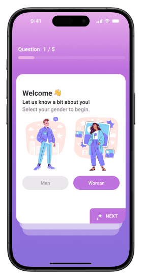 Mobile app: Quiz